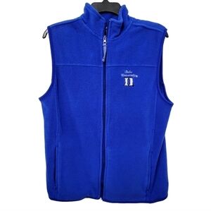 Colosseum Brand Duke University Blue‎ Devils Women's Fleece Like Vest, Size XL